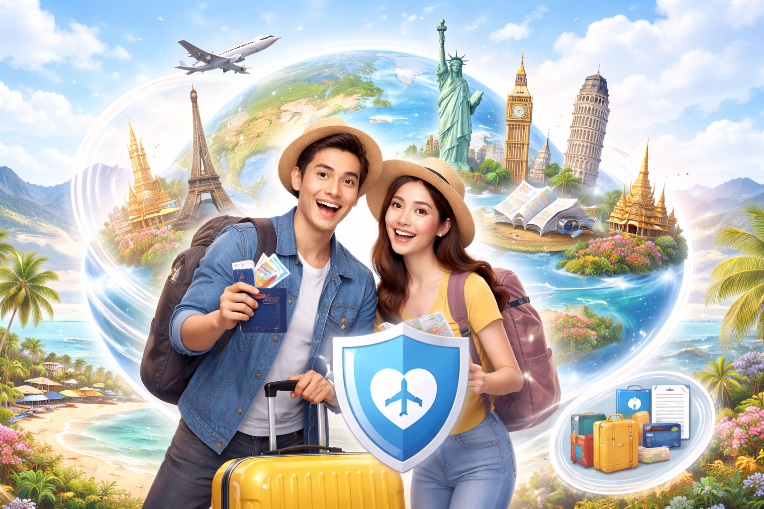 Bảo Hiểm Du Lịch Flexi bảo hiểm từ Việt Nam tới toàn quốc tế