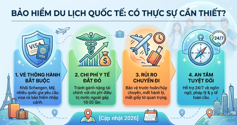 Bảo Hiểm Du Lịch Quốc Tế Có Thực Sự Cần Thiết