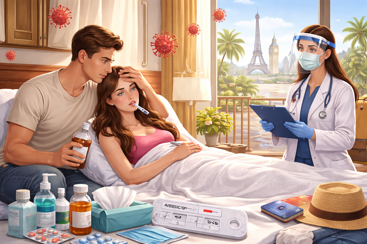 Quyền lợi nhiễm Covid 19 - Bảo Hiểm Du Lịch Quốc Tế